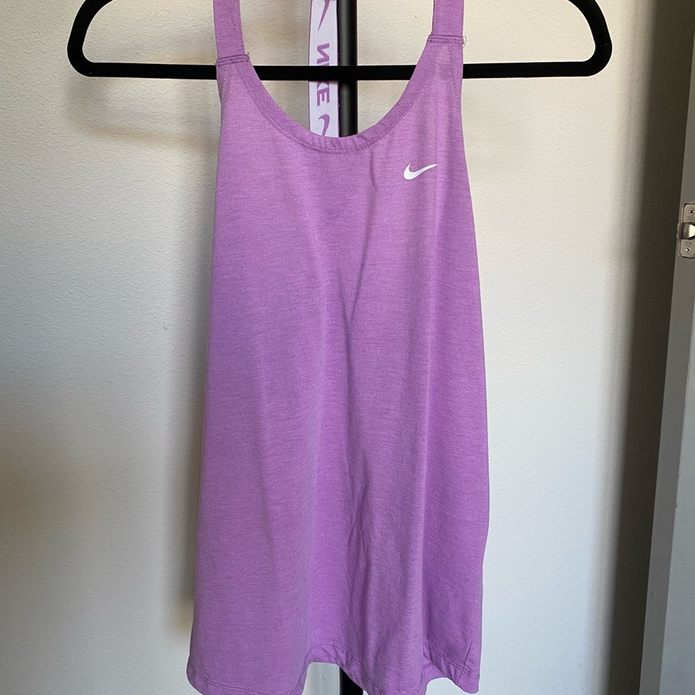 Nike tank top purple size S